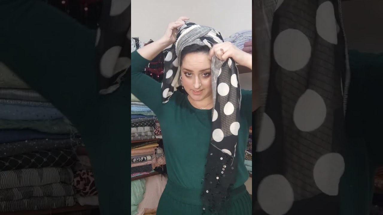 קשירת מטפחת בסיסית