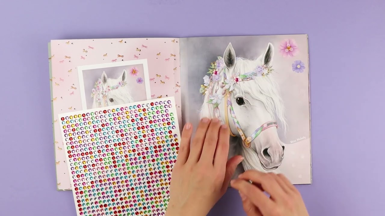 ✨ Miss Melody &ndash; Create your Diamond Picture Stickerbuch ✨