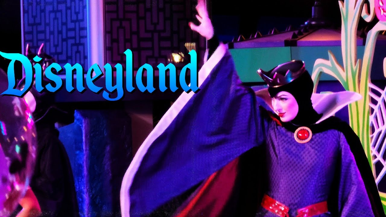 The Evil Queen dances off with Maleficent at Disneyland | Disneyland 2022 | Disneyland 2023