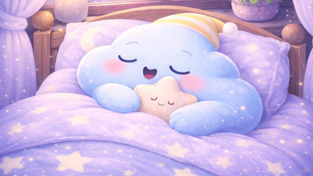 NUA le Petit Nuage | musique Berceuse Bébé pour Dormir 🌙