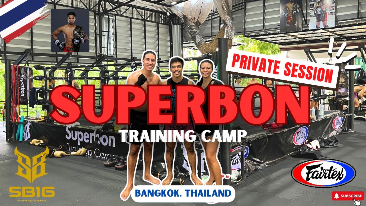 Private Muay Thai Session at SUPERBON Training Camp! 🥊 || BANGKOK 🇹🇭 Day 3