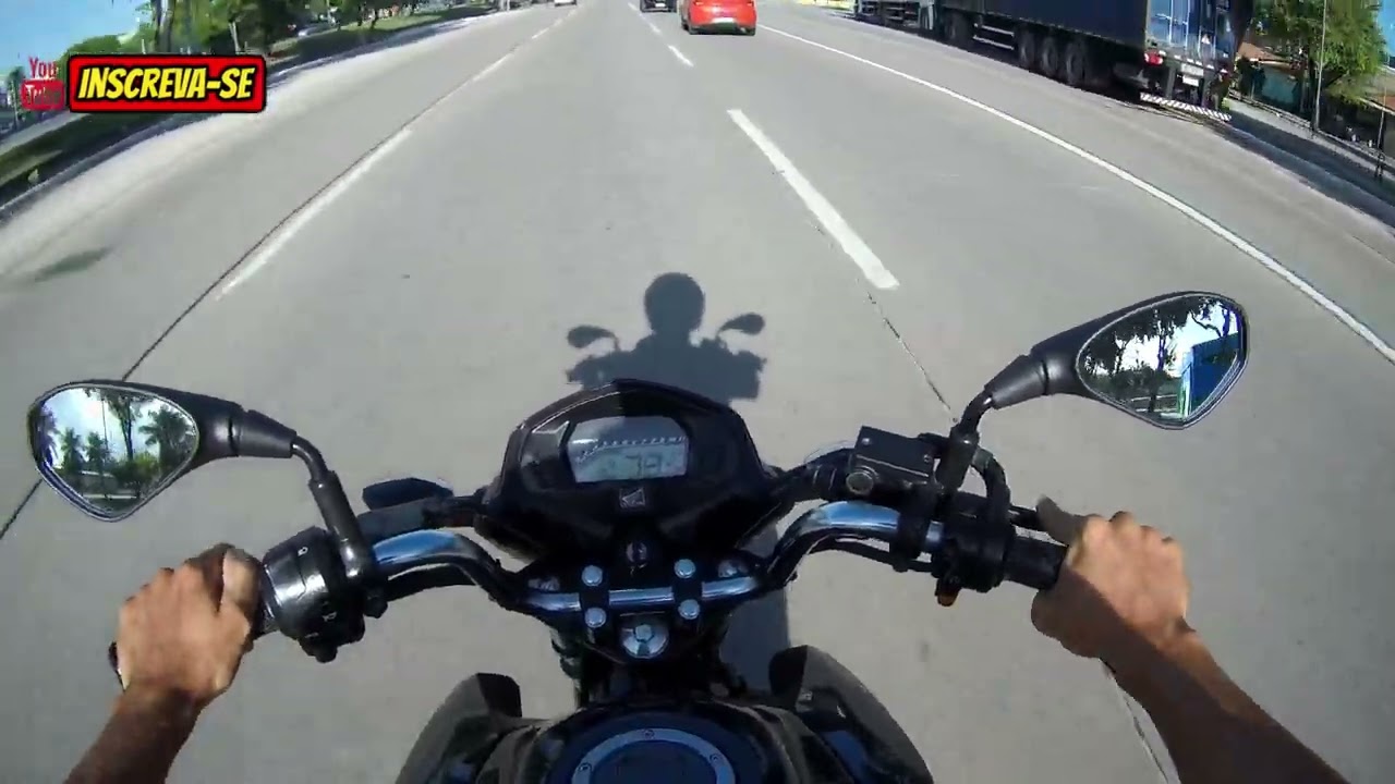 Impress&otilde;es Retrovisor BMW F800(LM Race) haste curta lente convexa rosca Honda - Shopee.