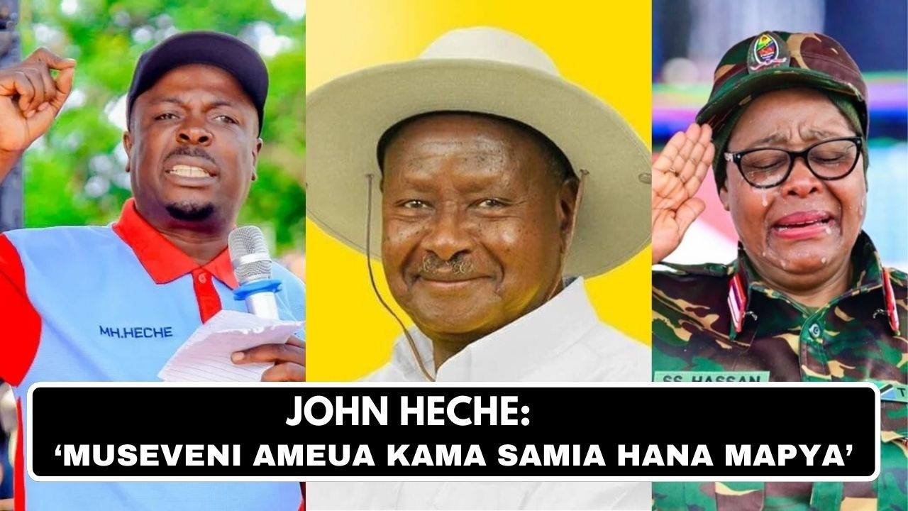 JOHN Heche Awasuta Rais Samia Na Rais Museveni Wa Uganda ! Amesema Hivi