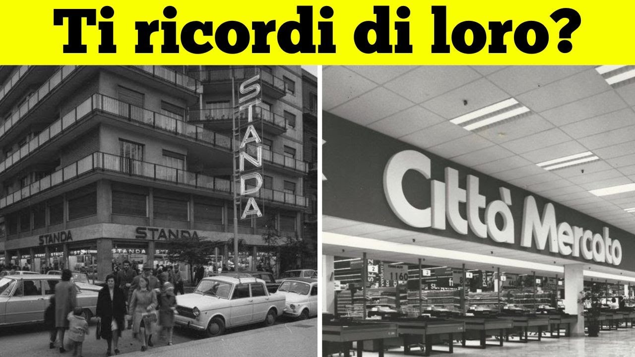 10 Negozi Italiani Scomparsi che Solo i Veri Italiani Ricordano