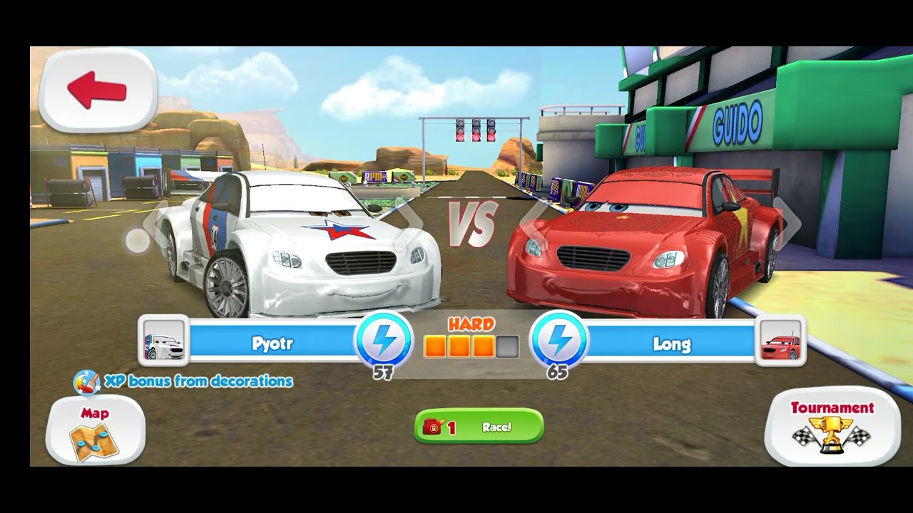 Cars Fast As Lightning A New Look Episode 13:Guido's Italian Ice Shop With SPQR