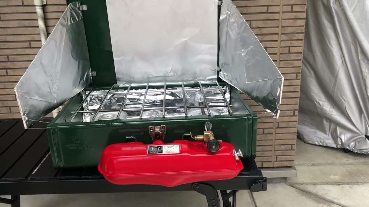 Colman 425F 整備後初点火とボイルテスト