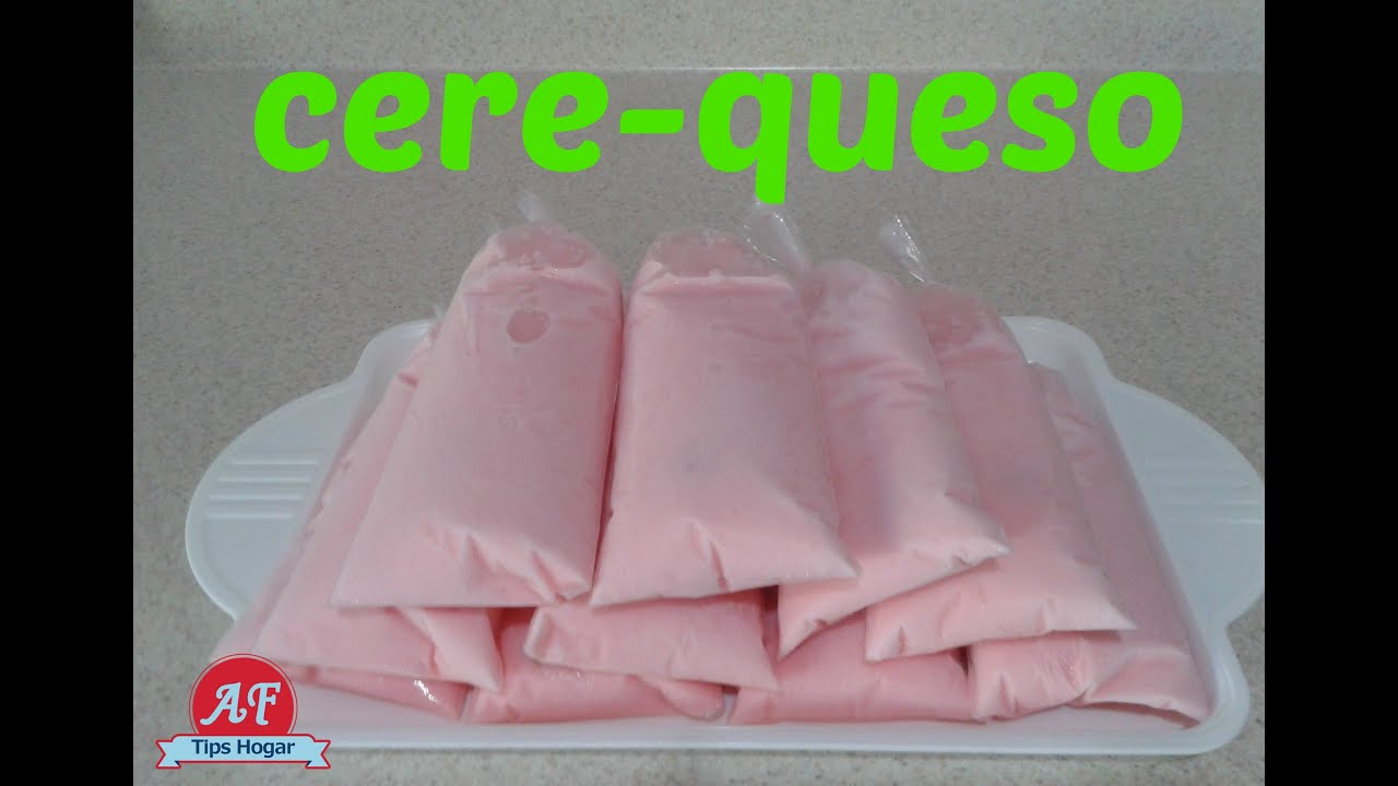 helados de cereza con queso philadelphia ( cere-queso )