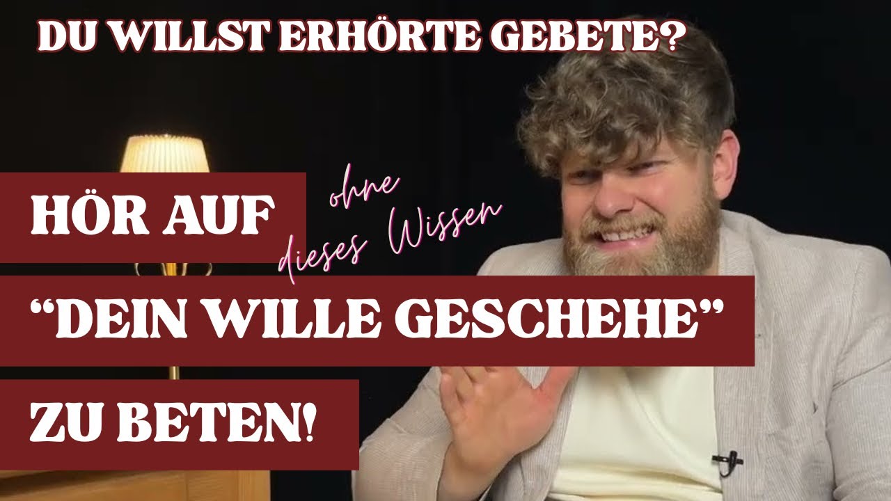 AUSSAGEN die dein Gebet hindern Teil 1 (die meisten Christen machen leider diesen Fehler)