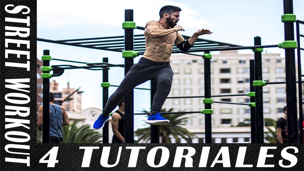 4 TUTORIALES: Dragon 360, Muscle up Olímpico, Olé pisando y 360 sentado