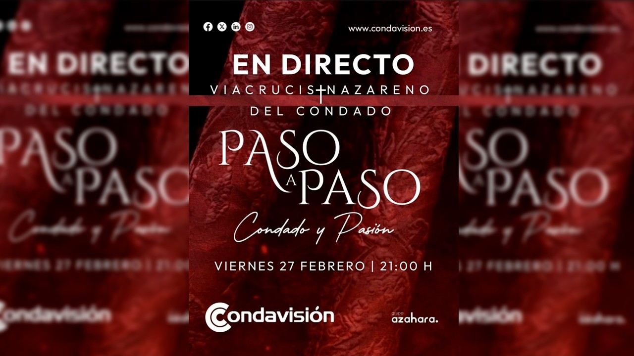🔴 DIRECTO VIACRUCIS NAZARENO DEL CONDADO