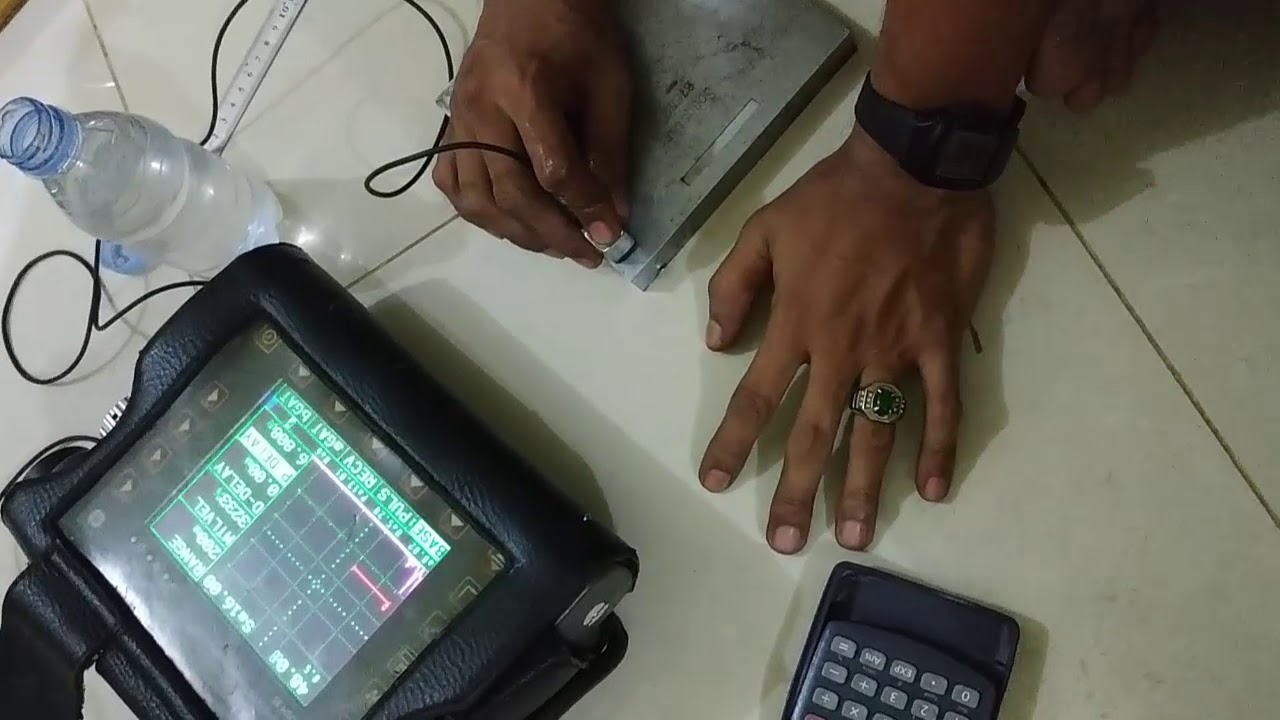 NDT Batam - Calibration Ultrasonic Testing DAC