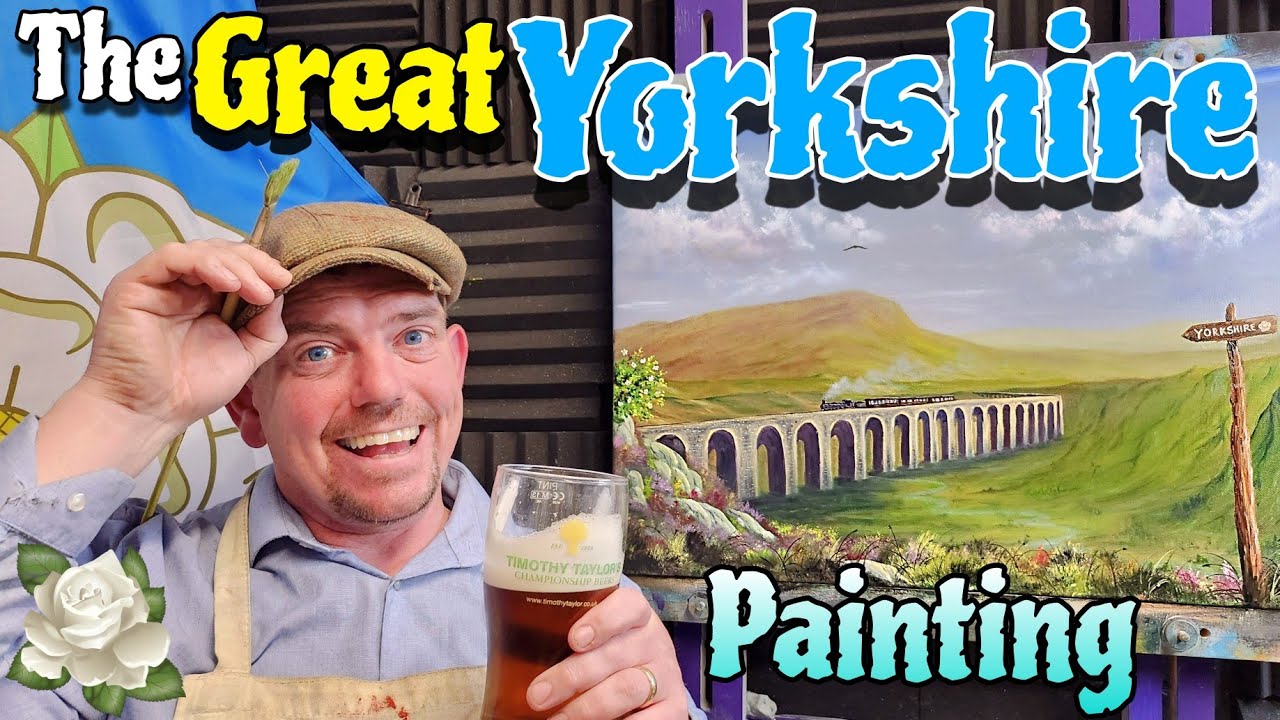 ВЕЛИКАЯ ЙОРКШИРСКАЯ ЖИВОПИСЬ пейзажная живопись и аукцион произведений искусства #howtopaint #yor...