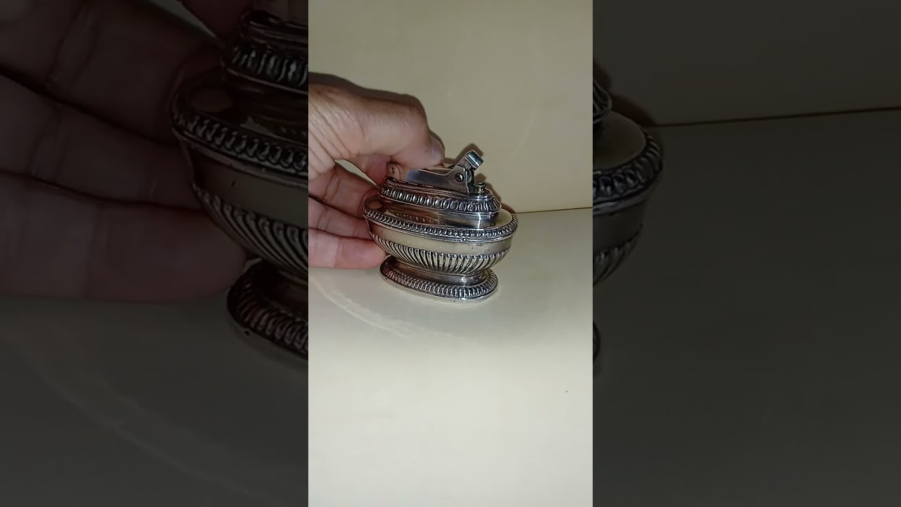 Accendino Ronson Queen Anne anni 50