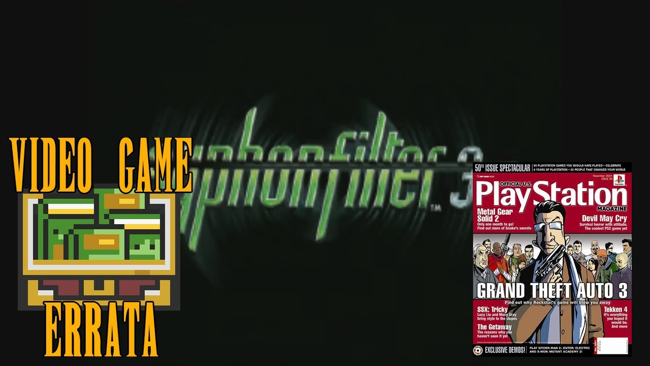 Syphon Filter 3 Demo Video - Video Game Errata - Makopowered