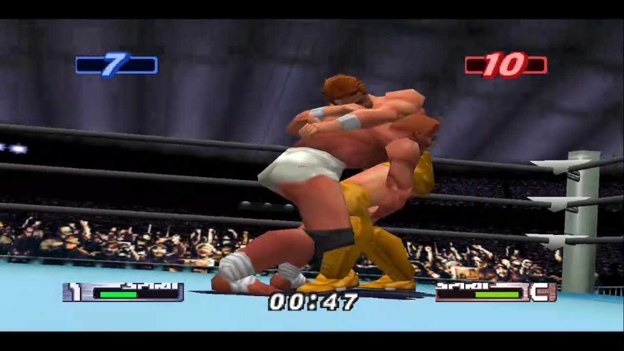 Rickson Gracie vs. Yoshiki Takahashi - Shoot-Style (Virtual Pro Wrestling 2 N64)