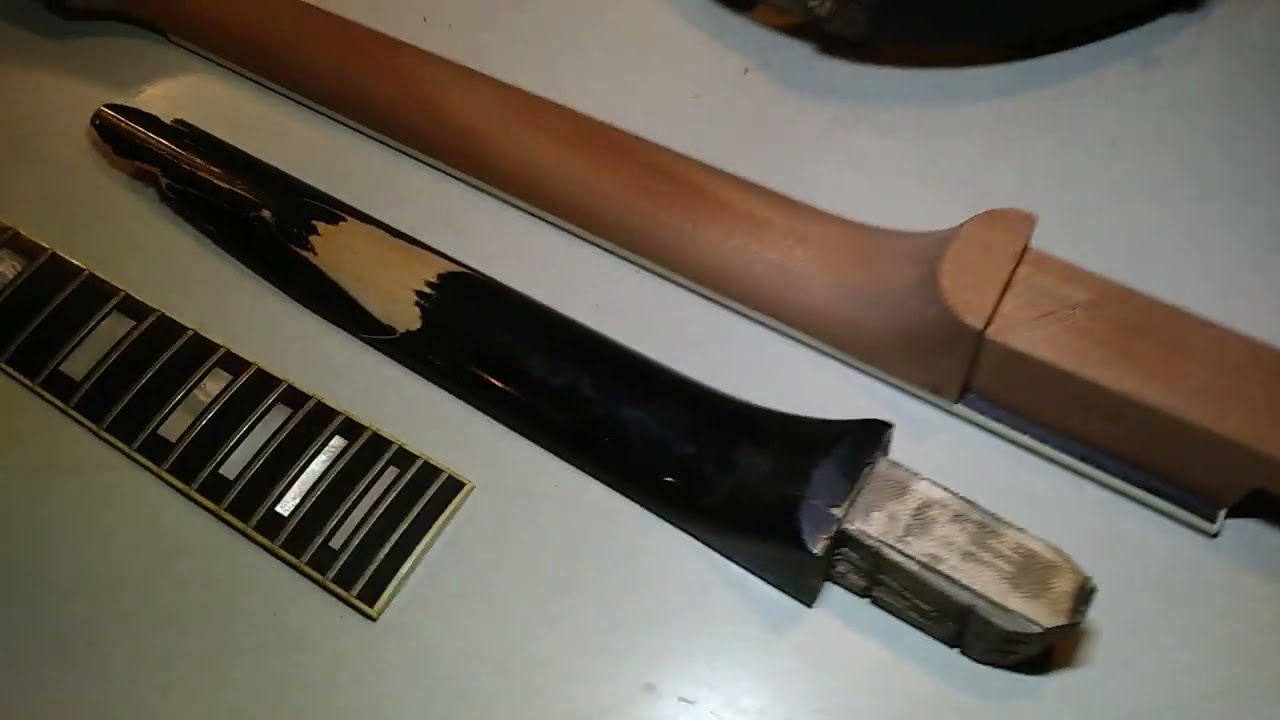 Vintage Gibson Les Paul Custom Restoration Video 2