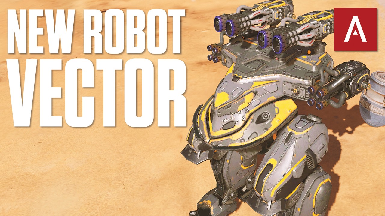 War Robots - New Robot VECTOR Has Dash & Reflector Ability!
