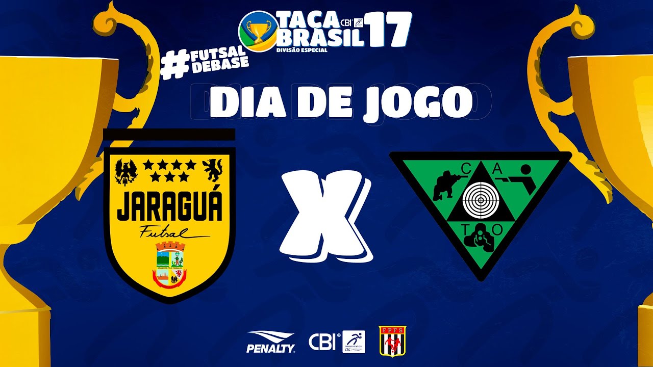 Ta&ccedil;a Brasil CBI Sub 17 Masc. Especial | Jaragu&aacute; x CATO Agrimaq | Oitavas de Final | Ao Vivo