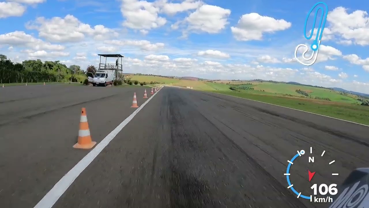 Haras Tuiuti - Aut&oacute;dromo - Volta conhecendo a pista