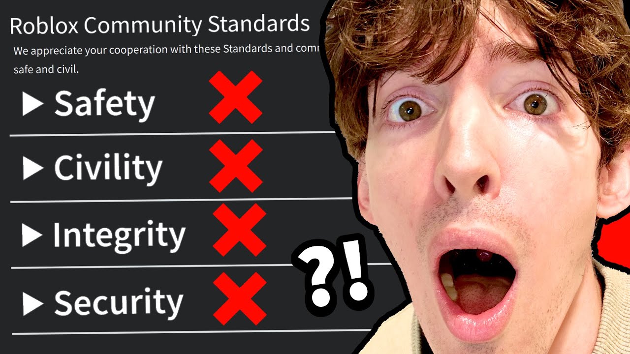 ROBLOX NEEDS TO BAN ME