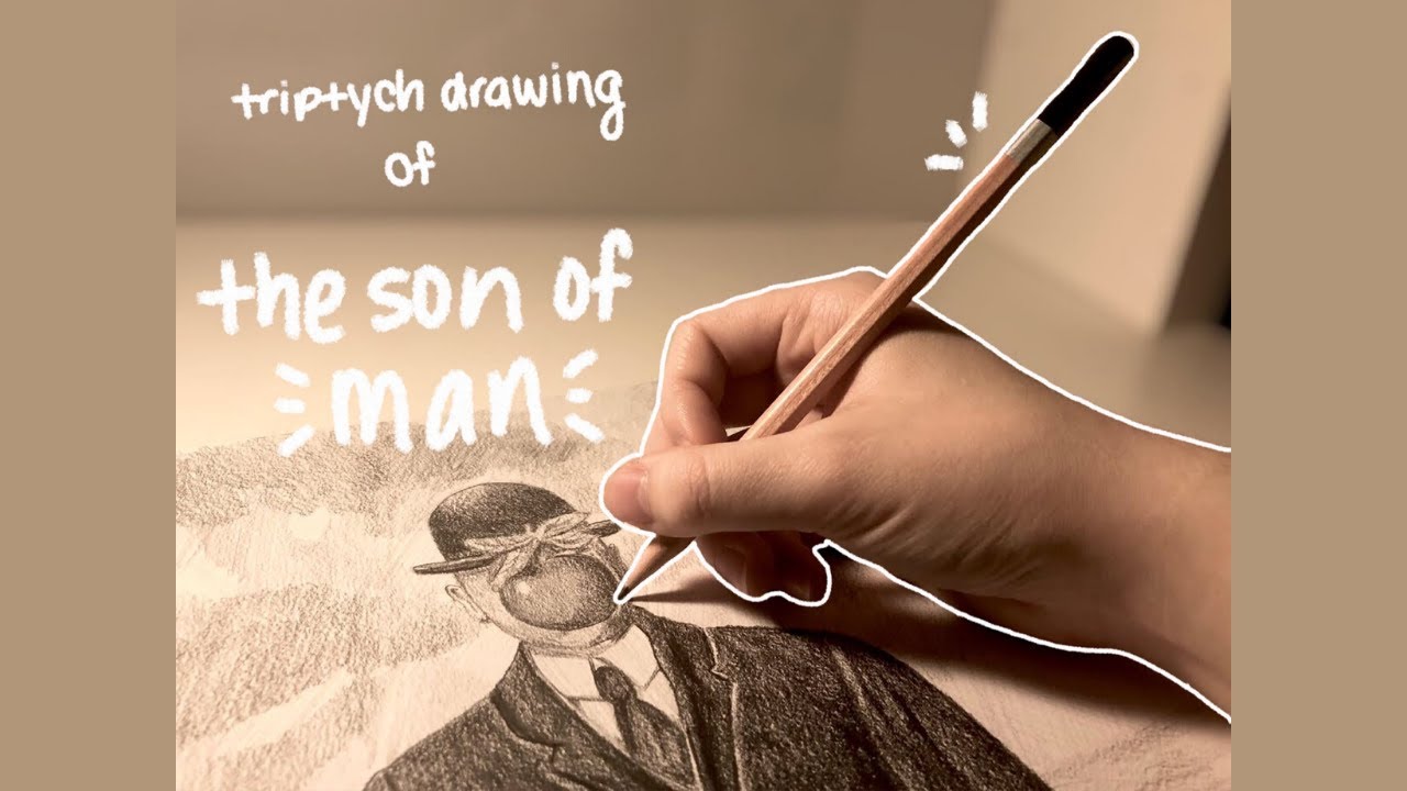 DETAILED DRAWING OF MAGRITTE'S 