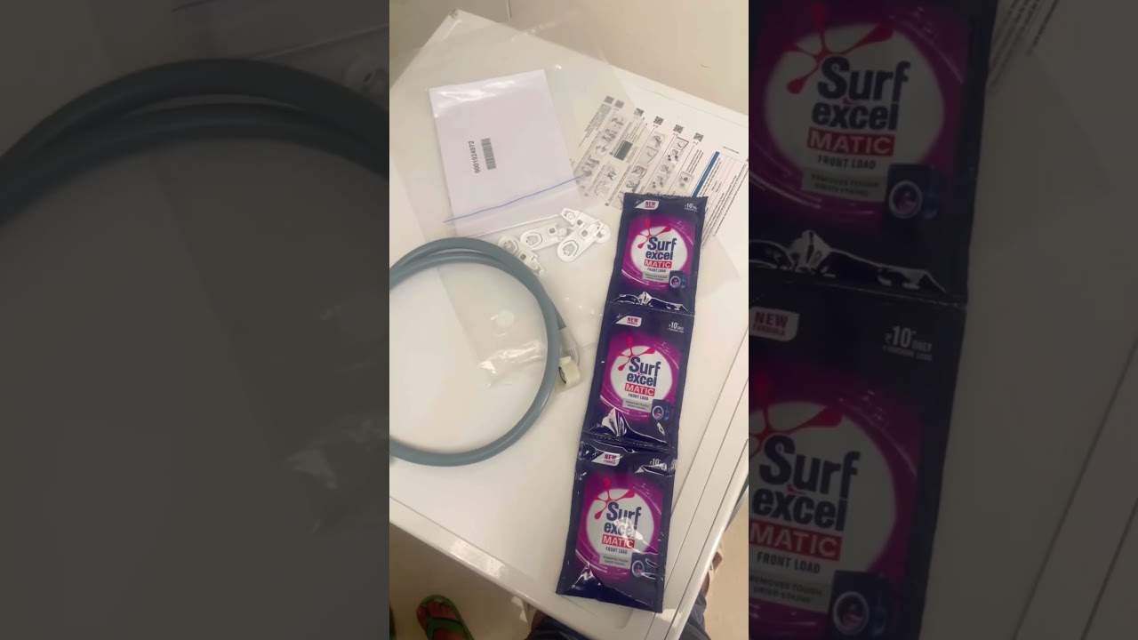 Bosch Series 6 9kg Front load washing machine unboxing #bosch #frontload #review #amazon