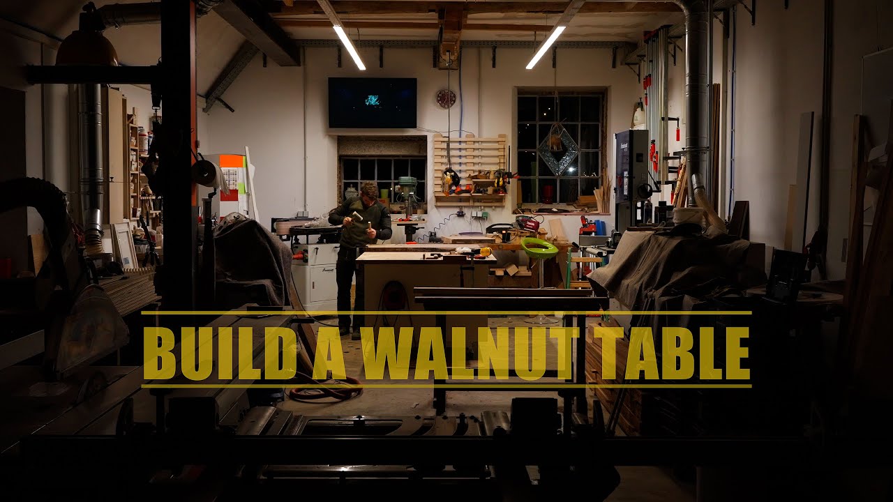 Building a Walnut Table