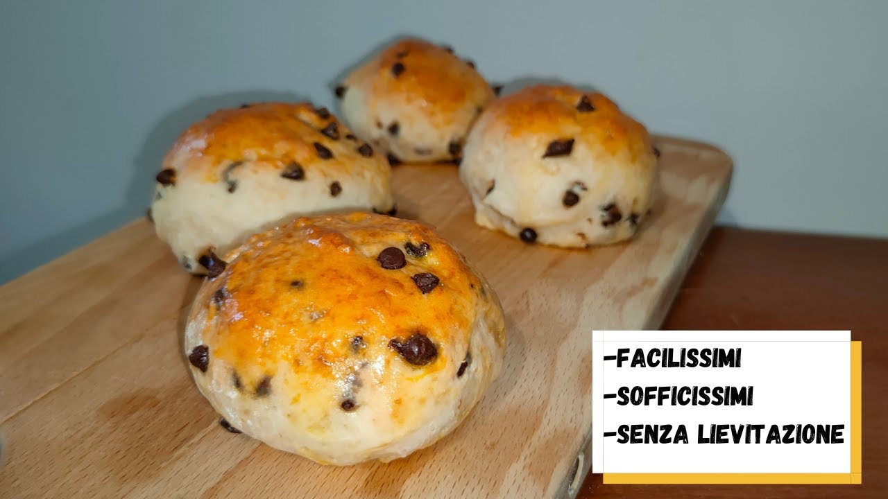 PanGoccioli sofficissimi, senza lievitazione. In pochi minuti!