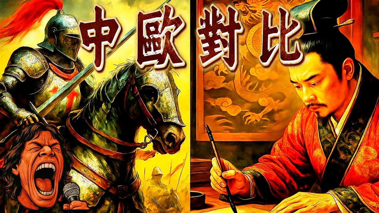 鐵與紙的較量：歐洲封建為何碎裂，而中國官僚體系能千年不倒？｜壁畫太多助眠故事 ｜冷門歷史 ｜ 奇聞軼事｜失眠治療