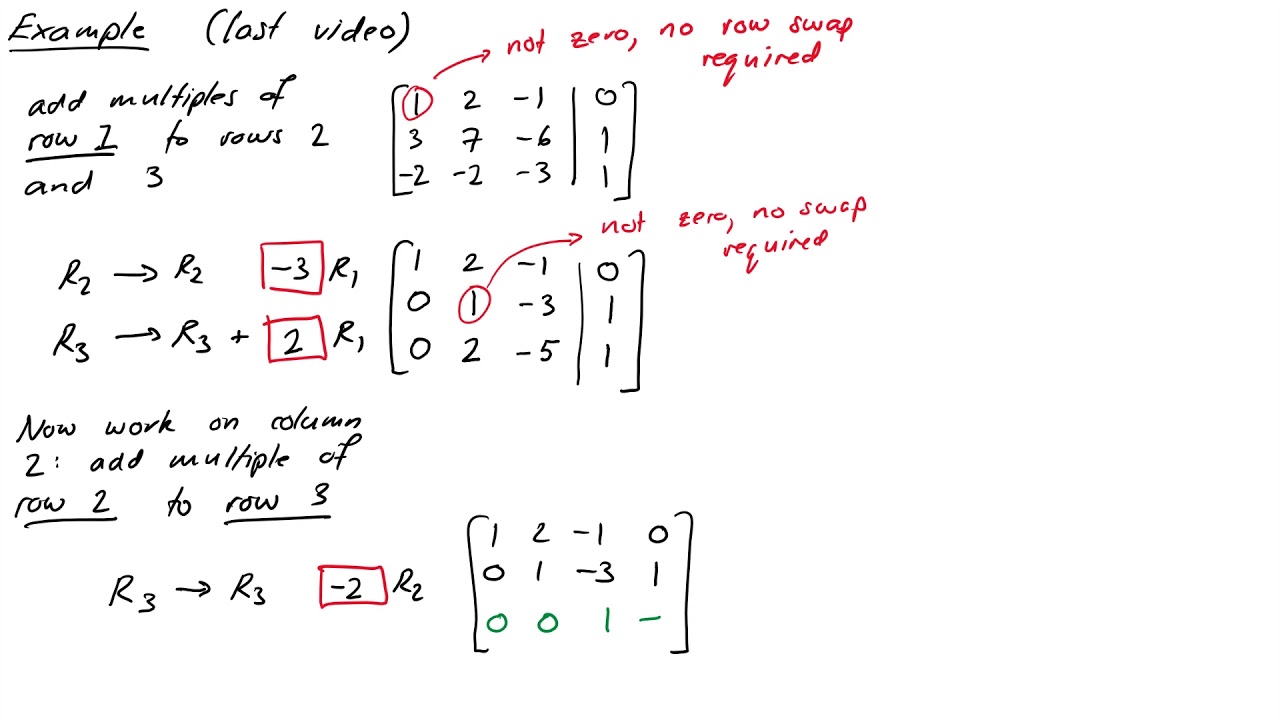 Gaussian Elimination