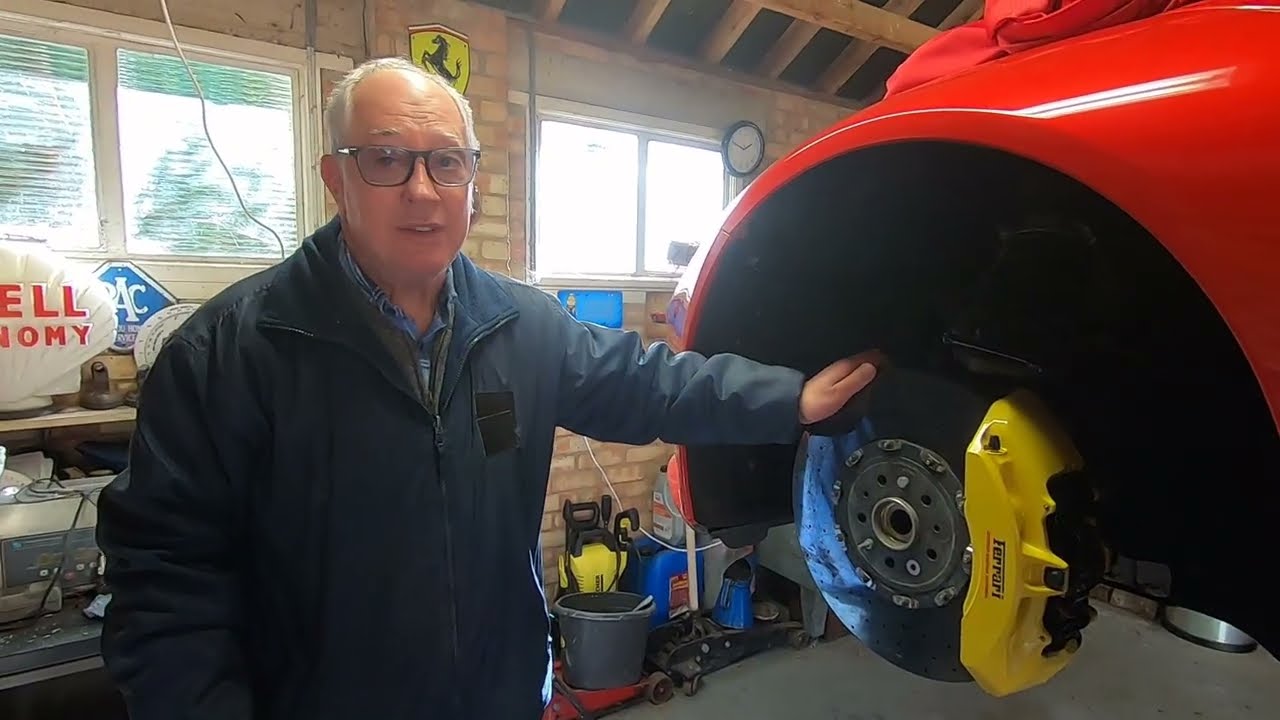 Ferrari F12 How to replace front lift  suspension hoses