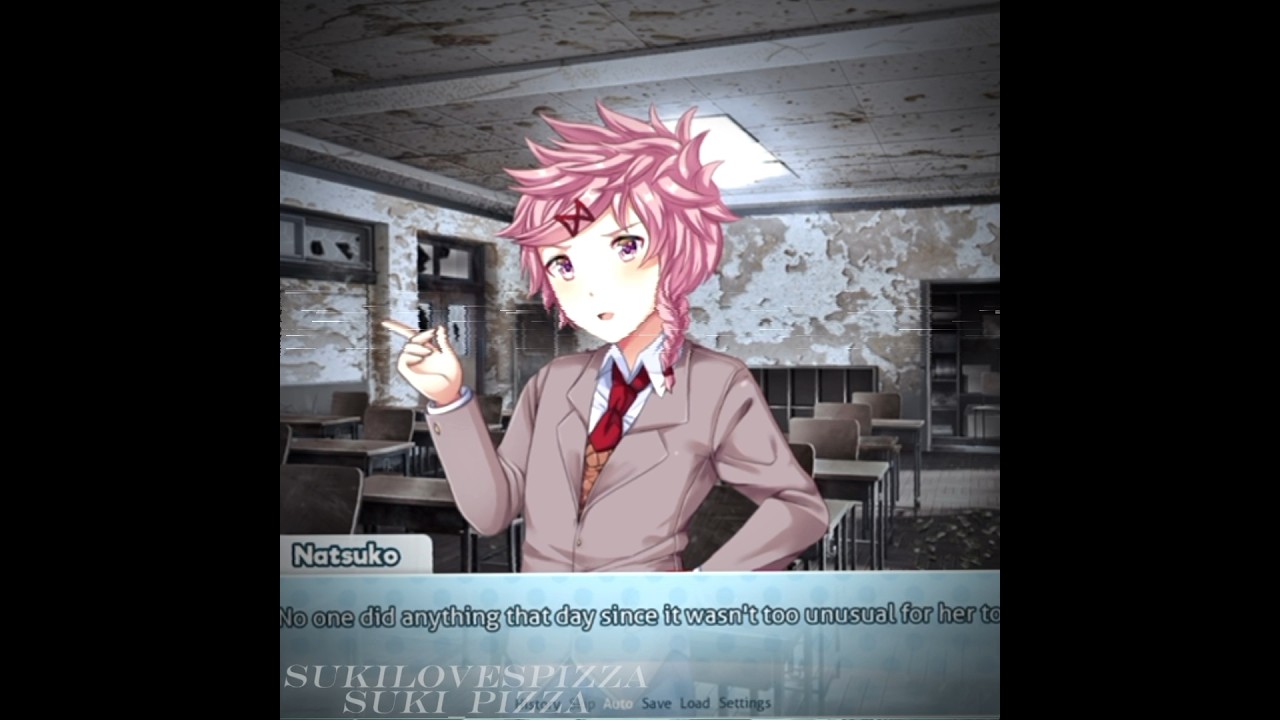 Natsuko&rsquo;s talking about Yuri&rsquo;s death..🤔🤔 // #ddlc #ddlcswitcheroo