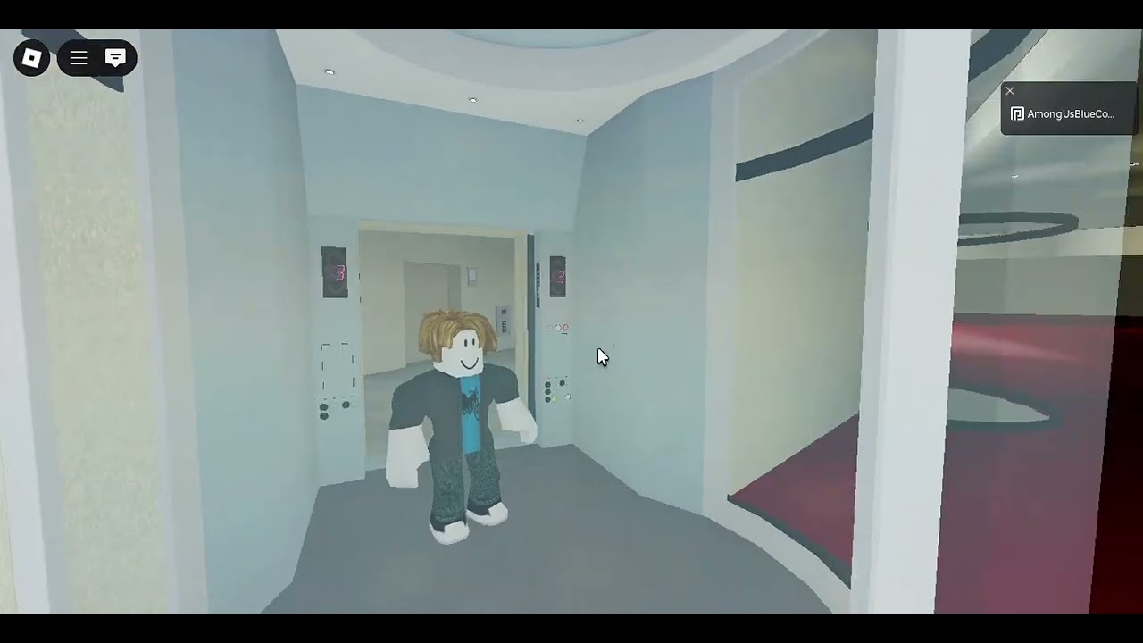 Secret floors and a secret elevator at Marriott Marquis New York in Roblox