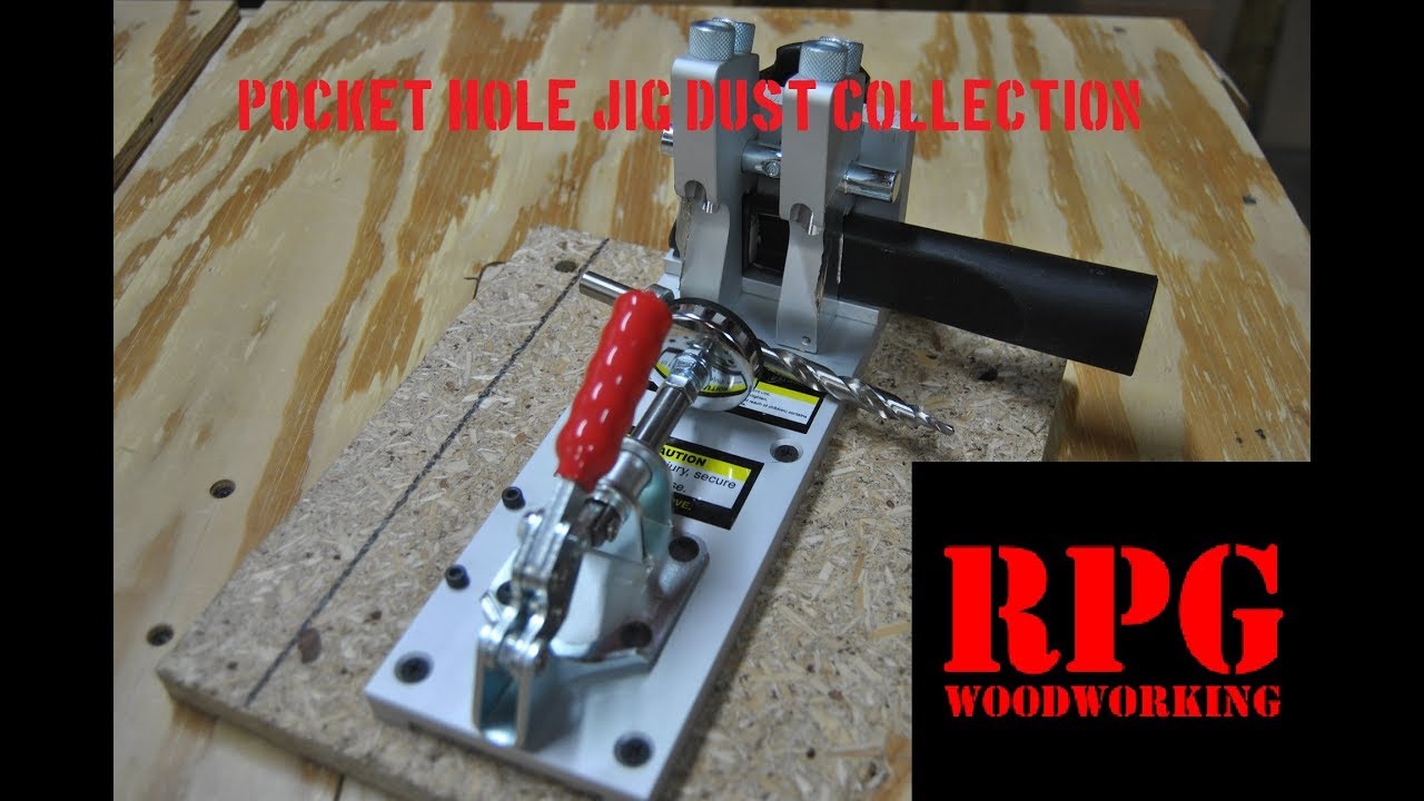 harbor freight pocket hole jig dust collection? NO WAY!!