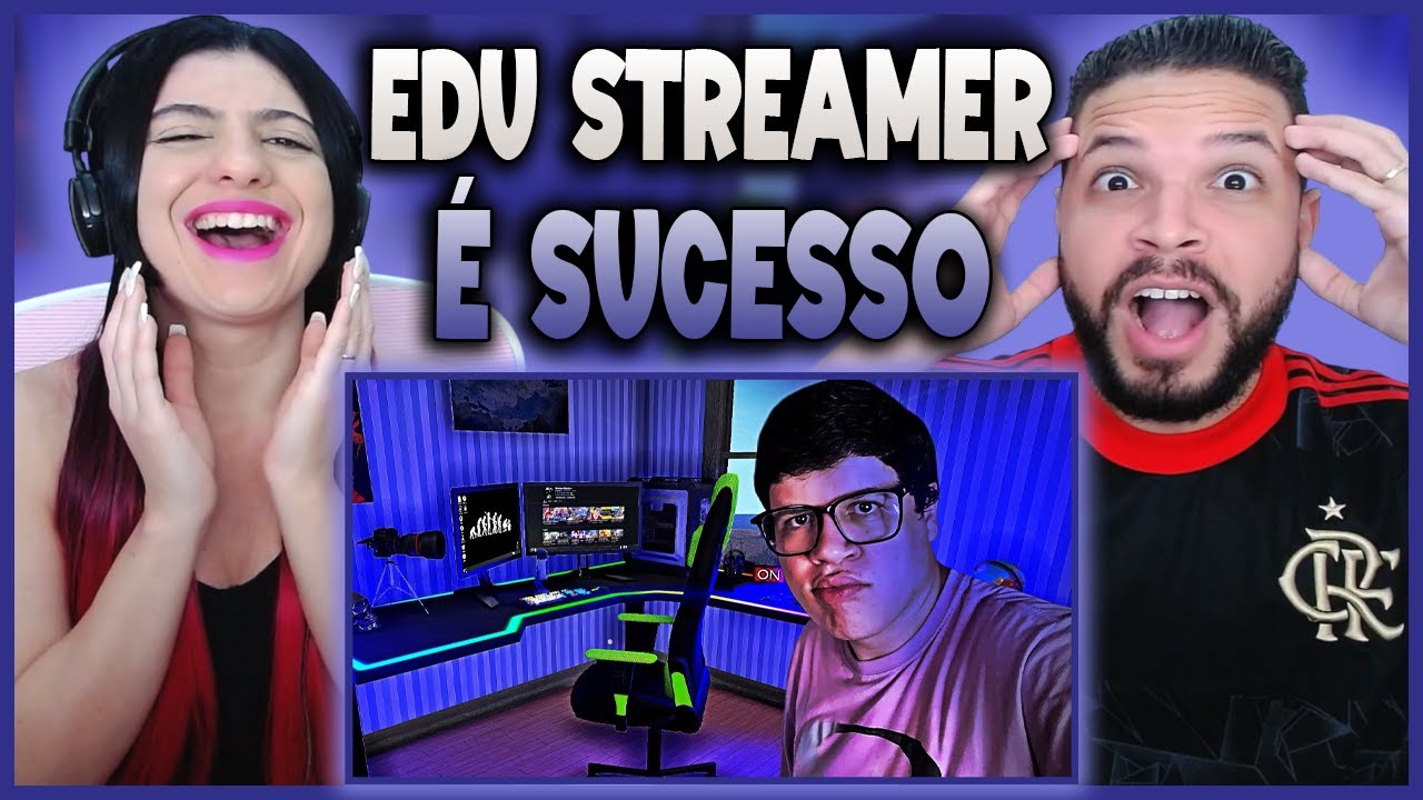 DE CASA NOVA E SETUP MONSTRO! - Streamer Life Simulator 2 | Games EduUu (REACT)