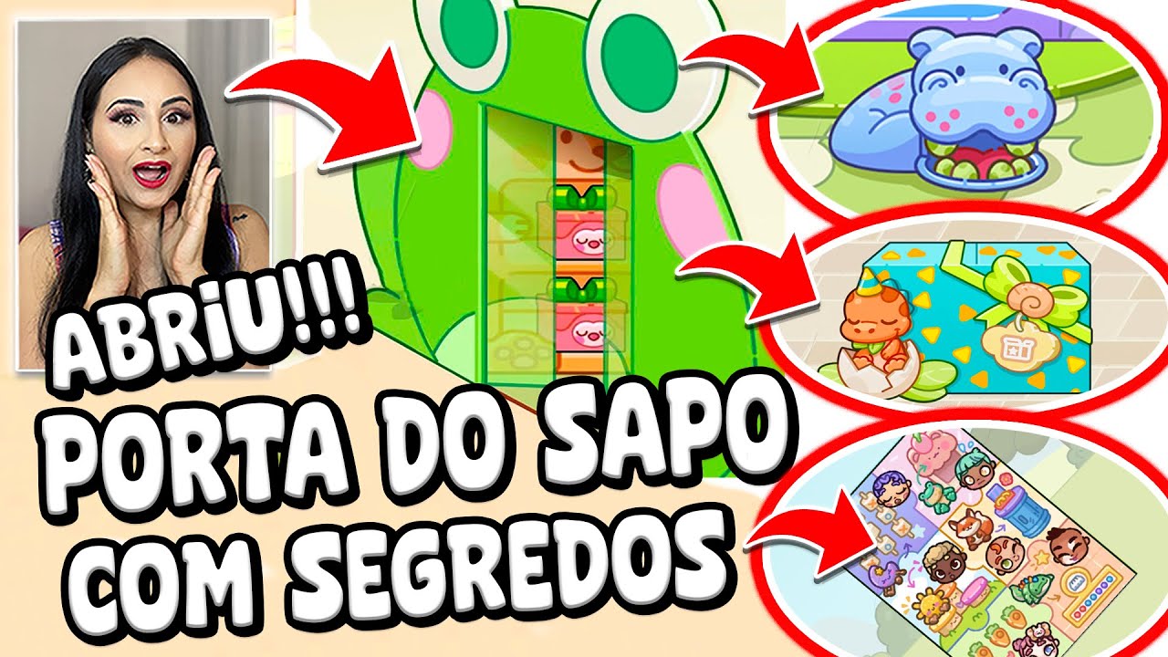😱🐸👉 ABRIU!!! A PORTA DO SAPO ESTÁ CHEIA DE SEGREDOS | NOVA ATUALIZAÇÃO AVATAR WORLD