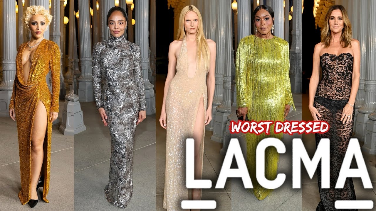 10 ХУДШИХ НАРЯДОВ НА GALA-ВЕЧЕРЕ LACMA ART+FILM 2025!