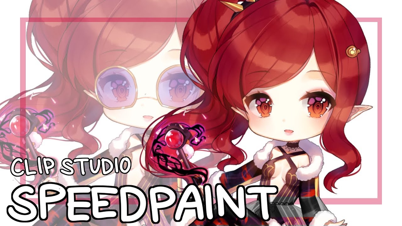 [스피드페인팅/Speedpaint(Clip Studio)] Rielle