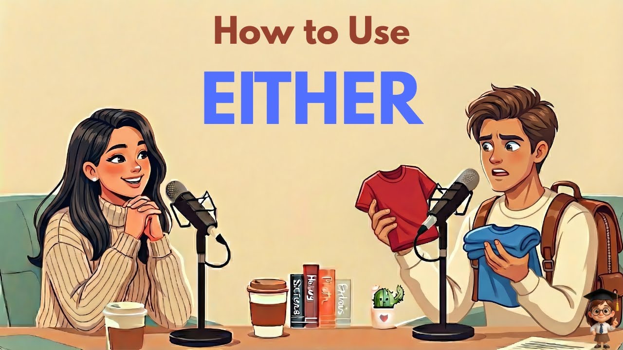 How to Use EITHER and OR Correctly | English Grammar