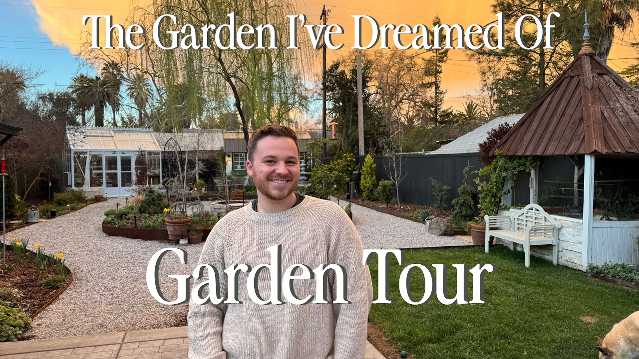 First Garden Tour of 2026, The Entire Garden🪴