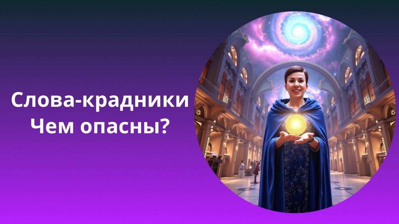 Слова-крадники #измени_жизнь #ясновидящая #екатерина_ом 