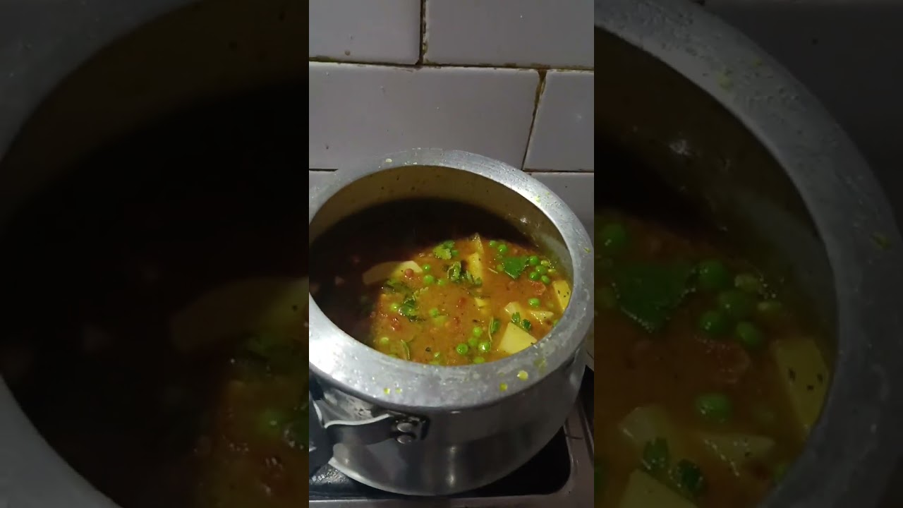 Masur ki daal matar aur aalu ki ful sabji ki recipe#facebook#reels#scrbribe#fellow# youtube