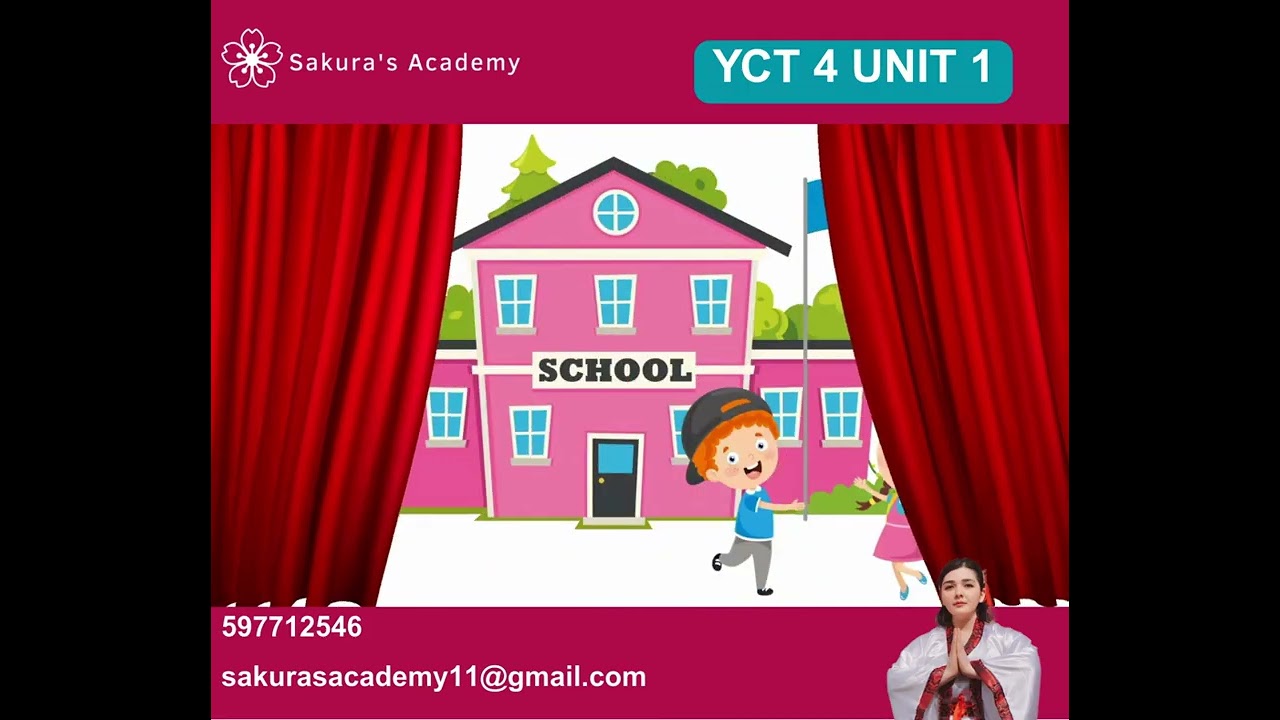 YCT 4 第  UNIT 1 -საერთაშორისო ჩინური ენის 3 დონე (ბავშვებისა და სკოლის მოსწავლეებისათვის)