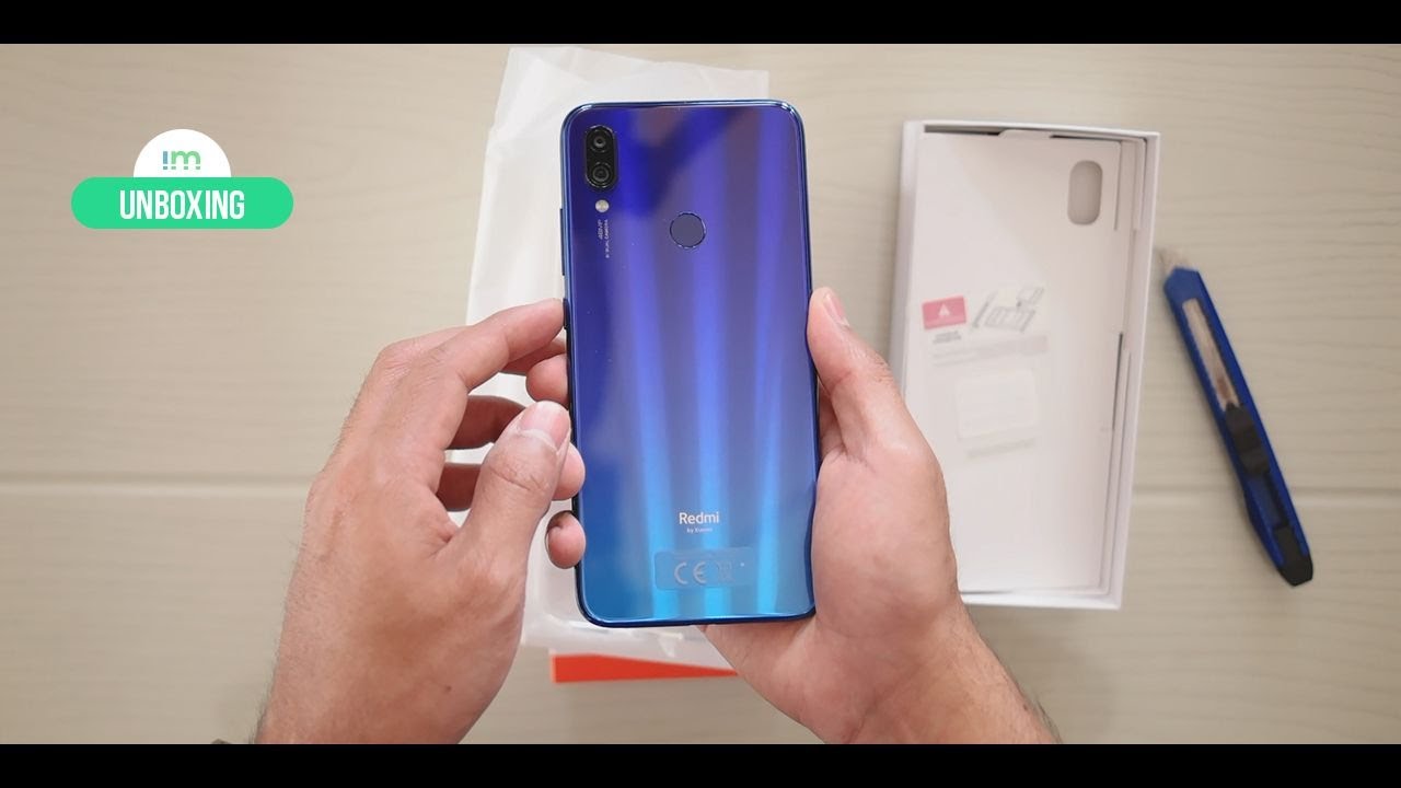Xiaomi Redmi Note 7 | Unboxing en español