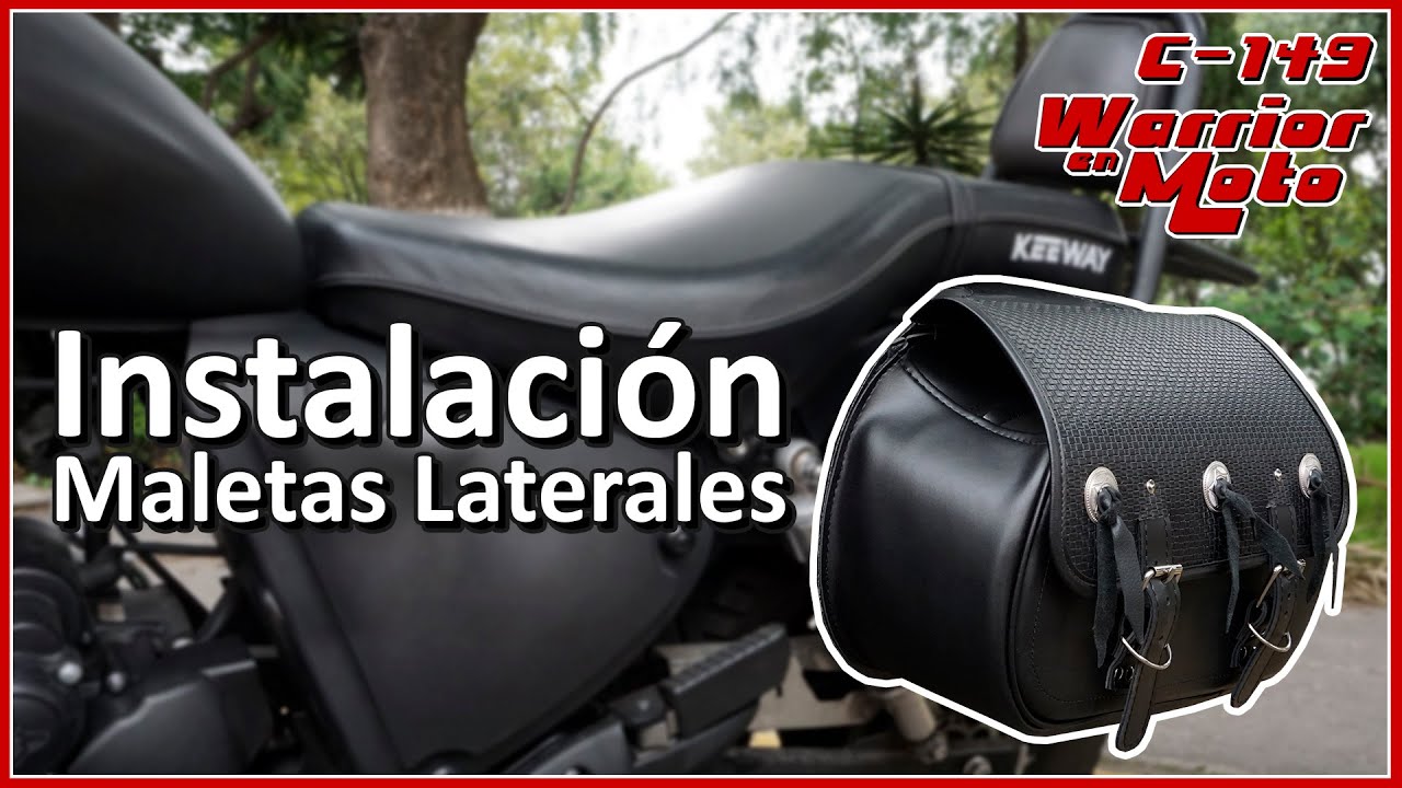 CÓMO poner MALETAS en la Keeway Superlight 200 - Warrior En Moto - 149