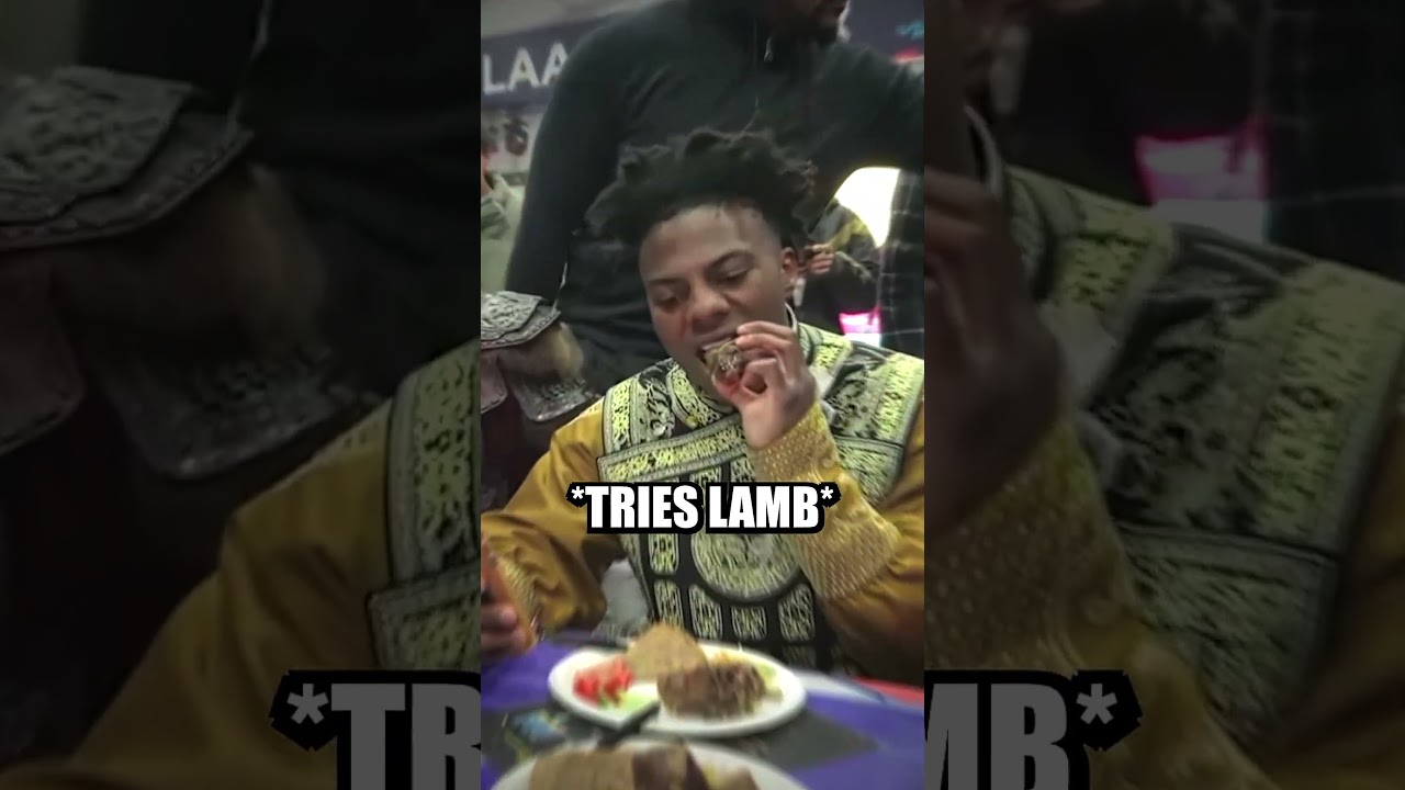 IShowSpeed Tries Traditional Uzbek Food 