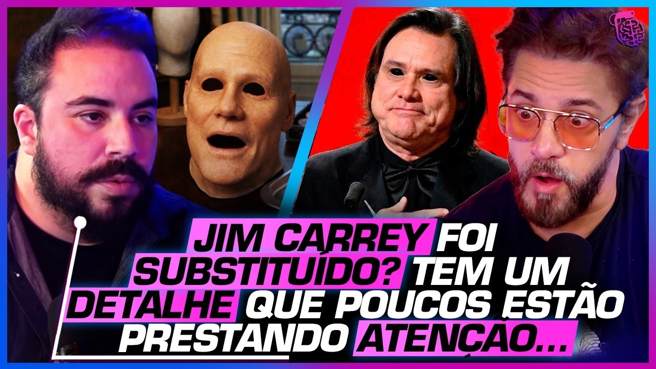 CASO JIM CARREY e CELEBRIDADES que podem ter sido CLONADAS - THIAGO LIMA