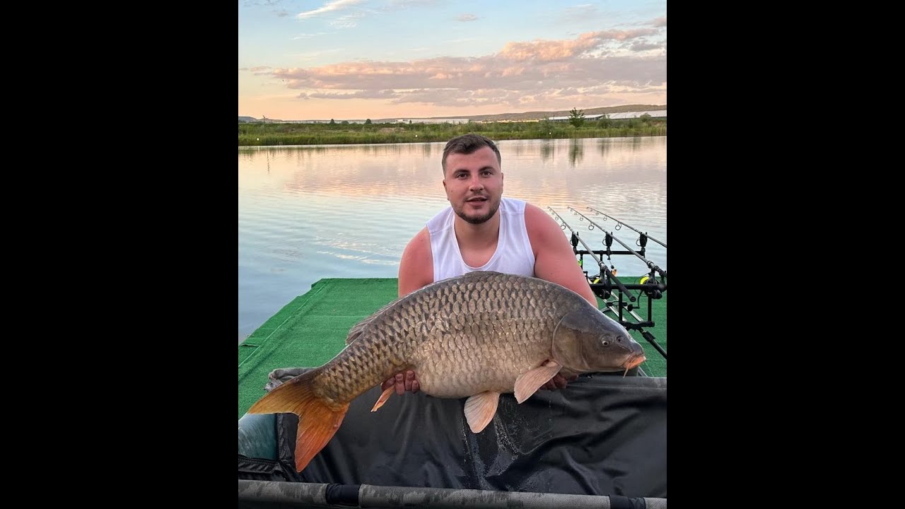Crap de 20 kg la Ozone Lake (20 kg common carp in Romania)