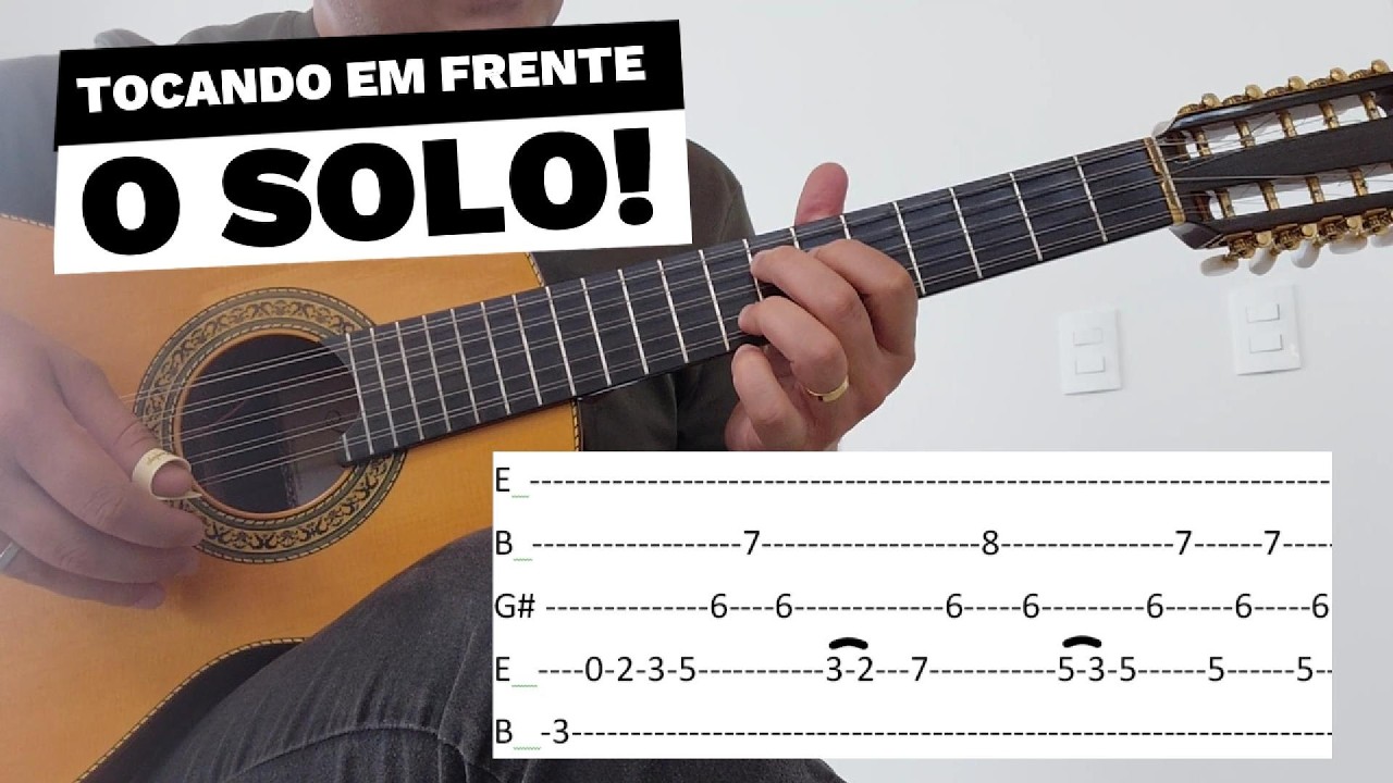Solo do Tocando em Frente na Viola Caipira – Aula Completa