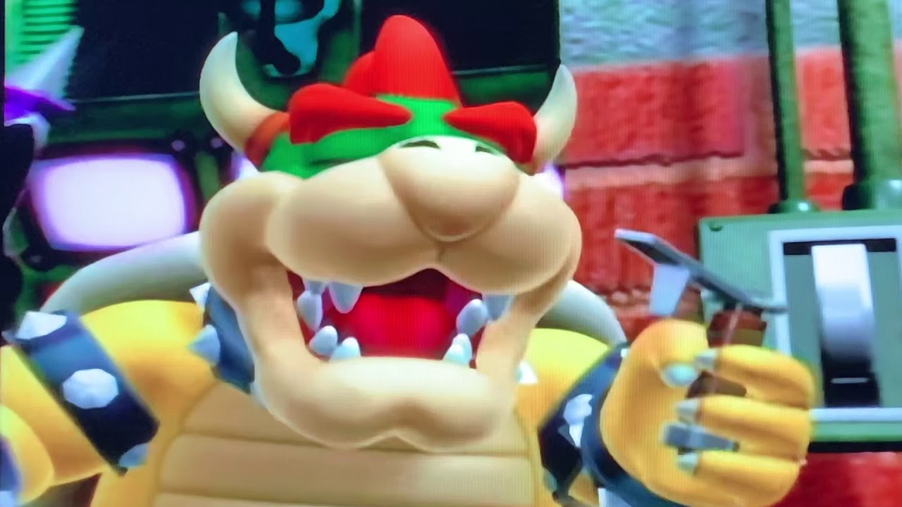 Baseball Man Plays Mario Power Tennis Bloopers